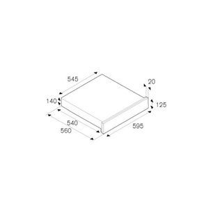 Встраиваемый ящик для подогрева Bertazzoni WD60A фото 4 в Челябинске