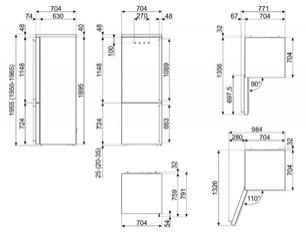 Холодильник Смег FA8005LPO5 фото 3 в Челябинске Холодильник Smeg FA8005LPO5 фото 3 в Челябинске