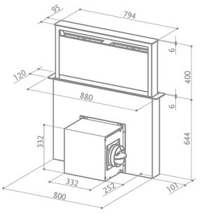 Вытяжка Faber FABULA фото 4 в Челябинске