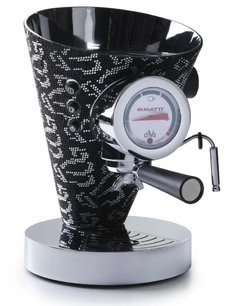 Кофеварка Бугатти DIVA 14000 Silver Black Swarovski фото в Челябинске Кофеварка Bugatti DIVA 14000 Silver Black Swarovski фото в Челябинске
