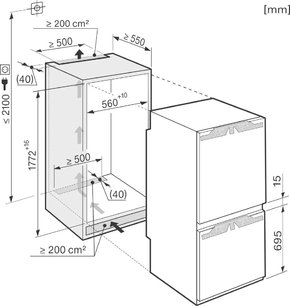 Холодильник Миле KFN37452iDE фото 3 в Челябинске Холодильник Miele KFN37452iDE фото 3 в Челябинске