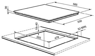 Варочная панель Smeg SI955DO фото 3 в Челябинске