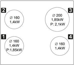 Индукционная варочная панель Barazza 1PIDG64N фото 2 в Челябинске
