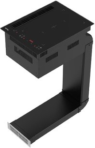 Индукционная варочная панель с интегрированной вытяжкой Кертинг HIBH 40980 NB фото 2 в Челябинске Индукционная варочная панель с интегрированной вытяжкой Korting HIBH 40980 NB фото 2 в Челябинске