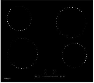 Электрическая варочная поверхность Крона CORTO 60 BL фото в Челябинске Электрическая варочная поверхность KRONA CORTO 60 BL фото в Челябинске