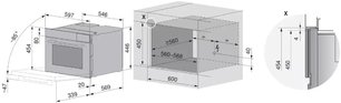 Встраиваемый паровой шкаф Фауцуг CombiSteamer V6000 45M CSM6T-23047 (платиновое стекло/без ручки) фото 4 в Челябинске Встраиваемый паровой шкаф V-ZUG CombiSteamer V6000 45M CSM6T-23047 (платиновое стекло/без ручки) фото 4 в Челябинске