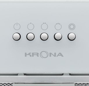 Встраиваемая вытяжка Krona LUISA 600 GLASS WHITE PB фото 4 в Челябинске Встраиваемая вытяжка Krona LUISA 600 GLASS WHITE PB фото 4 в Челябинске