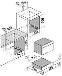 Встраиваемый подогреватель посуды Barazza 1CEEVS фото 2 в Челябинске