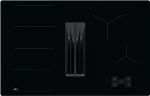 Варочная панель со встроенной вытяжкой AEG TU84CF43CB фото в Челябинске