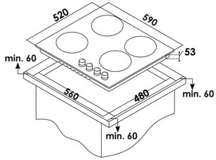 Варочная панель Schaub Lorenz SLK IY6SC3 фото 4 в Челябинске