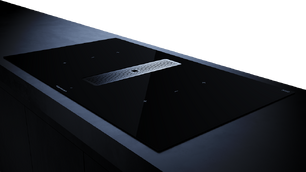 Индукционная варочная панель с вытяжкой Kuppersbusch KMI 9350.0 SR Silver Chrome фото 3 в Челябинске