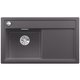 Мойка Blanco ZENAR 45S чаша слева клапан-автомат InFino темная скала