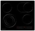 Стеклокерамическая варочная панель Zigmund Shtain CN 44.6 B