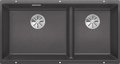 Мойка BLANCO SUBLINE 480/320-U Silgranit темная скала