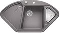 Мойка Blanco DELTA II-F SILGRANIT клапан-автомат InFino® алюметаллик Мойка Blanco DELTA II-F SILGRANIT клапан-автомат InFino® алюметаллик