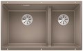 Мойка Blanco SUBLINE 430/270-U с отводной арматурой InFino® серый беж