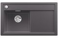 Мойка Blanco ZENAR 45S чаша слева клапан-автомат InFino темная скала