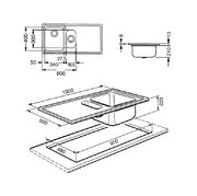 Мойка Smeg LM102S фото 2 в Челябинске