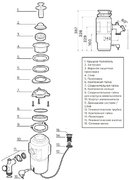 Измельчитель пищевых отходов Omoikiri NAGARE SLIM 900 фото 4 в Челябинске