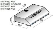 Вытяжка Korting KHT 6230 W фото 2 в Челябинске