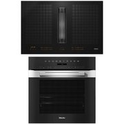 Miele (варочная панель с вытяжкой KMDA 7634 FL + духовой шкаф H 7464 BP EDST/CLST) Miele (варочная панель с вытяжкой KMDA 7634 FL + духовой шкаф H 7464 BP EDST/CLST)