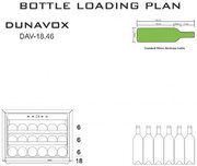 Винный шкаф Dunavox DAV-18.46SS.TO фото 4 в Челябинске