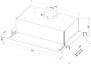 Встраиваемая вытяжка Schaub Lorenz SLD TE6600 фото 2 в Челябинске