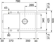 Мойка Franke MRG 611-78 оникс фото 4 в Челябинске