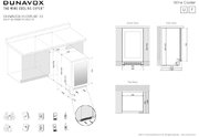 Винный шкаф Dunavox DAUF-38.100DSS фото 2 в Челябинске