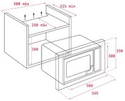 Встраиваемая микроволновая печь Teka ML 8200 BIS WHITE фото 3 в Челябинске