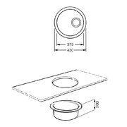 Мойка Smeg UM103P фото 3 в Челябинске