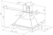 Вытяжка Faber WEST 90 WH SC H-EP корпус белый фото 3 в Челябинске