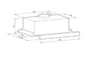 Встраиваемая вытяжка Graude DHF 60.0 W фото 4 в Челябинске