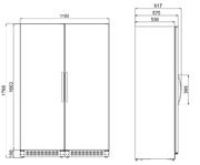 Винный шкаф Dometic B195S Double Basic фото 3 в Челябинске