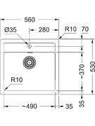 Мойка Franke Sirius SID 610-49 сахара фото 3 в Челябинске