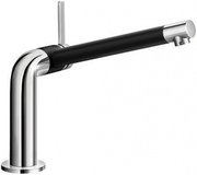 Смеситель Blanco Seda сочетание материалов хром/керамика черный фото в Челябинске