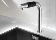 Смеситель Blanco Saga нержавеющая сталь фото 3 в Челябинске