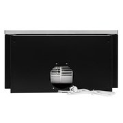Встраиваемая вытяжка KRONA Kamilla slim 600 black/inox (1 мотор) фото 3 в Челябинске