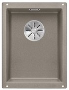Мойка Blanco SUBLINE 320-U SILGRANIT отводная арматура InFino® серый беж фото в Челябинске