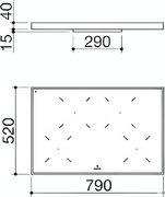Индукционная варочная панель Barazza 1PKC80N фото 4 в Челябинске