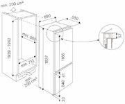 Встраиваемый холодильник Kuppersbusch FKGF 9855.0i фото 2 в Челябинске