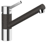 Смеситель Blanco Tivo chrome/Silgranit антрацит фото в Челябинске