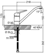 Смеситель Smeg MF11P2 фото 2 в Челябинске