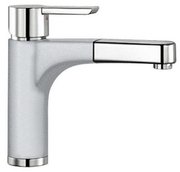 Смеситель Blanco Pylos-S chrome/Silgranit белый фото в Челябинске