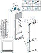 Встраиваемый холодильник Jacky`s JR BW1770MN фото 3 в Челябинске
