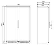 Винный шкаф Dometic C125G Double Classic фото 3 в Челябинске