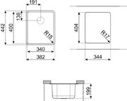 Мойка Smeg VFU34SFR фото 2 в Челябинске
