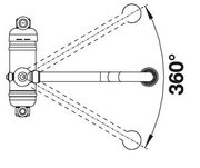 Смеситель Blanco SORA Хром + фильтр для воды BWT-БАРЬЕР EXPERT STANDARD полированная латунь фото 4 в Челябинске