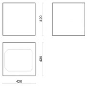 Вытяжка Falmec Rubik isola 43 (450) (с системой E.ion) ECP white фото 3 в Челябинске