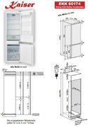Встраиваемый холодильник Kaiser EKK 60174 фото 4 в Челябинске